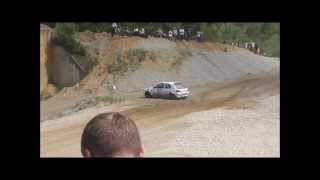 Baron von Aretin Rallye 2013 Kiesgrube WP 3 Spektakuläre Szenen