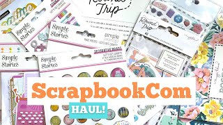 SCRAPBOOKCOM HAUL | COME SEE | NEW PAPER !!