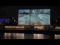 天王洲キャナルフェス2016秋「水辺の映画祭：projection mapping」