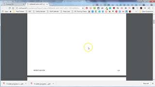 Printing Progress Reports