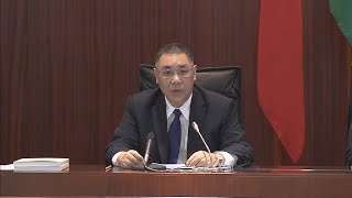 行政長官崔世安發表2019施政報告