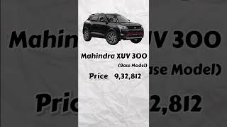 Mahindra XUV 300 on road price in India