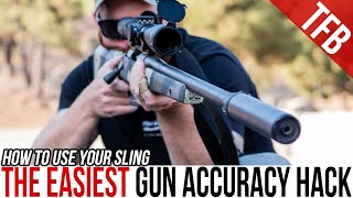 Easy Rifle Accuracy Hack: How to Use a Sling