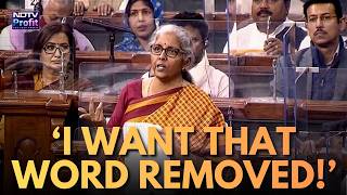 WATCH: Nirmala Sitharaman Loses Cool In Parliament Over Lynching!