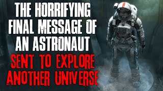 "The Horrifying Final Message Of An Astronaut Sent To Explore Another Universe" Creepypasta