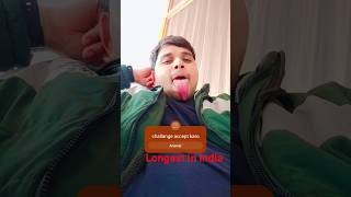 WORLD 🌍 RECORD LONGEST TONGUE 👅 EVER:!!#longesttongue#worldrecord #shorts