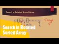 Search in Rotated Sorted Array | LeetCode 33 | Coders Camp