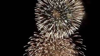 和霊大祭　海上打ち上げ花火　うわじま牛鬼まつり２０１０