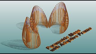 Everyday Revit (Day 389) - Parametric Mass with Adaptive Frame