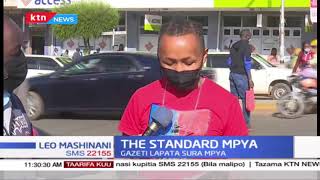 Wenyeji wa Eldoret watoa maoni yao kuhusu Gazeti la The Standard lenye sura mpya