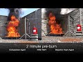 fire test blazecut foam