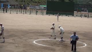 2016年IH ソフトボール 男子 2回戦 早稲田実業（東京）vs 佐世保西（長崎）