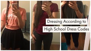 Dressing According to High School Dress Codes