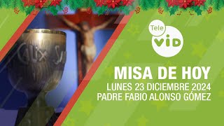 Misa de hoy 🎄⛪ Lunes 23 Diciembre de 2024, Padre Fabio Alonso Gómez #TeleVID #MisaDeHoy #Misa