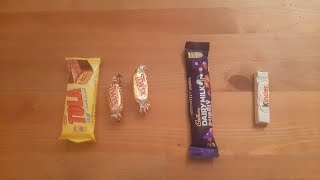 Cadbury Dairy Milk Bubbly | Nestle Tola chocolate | Twix Mini | Kinder Chocolate | ASMR | unboxing