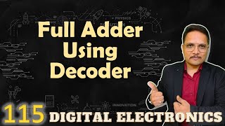 Full Adder Implementation Using Decoder: Circuit, Truth Table, and Designing
