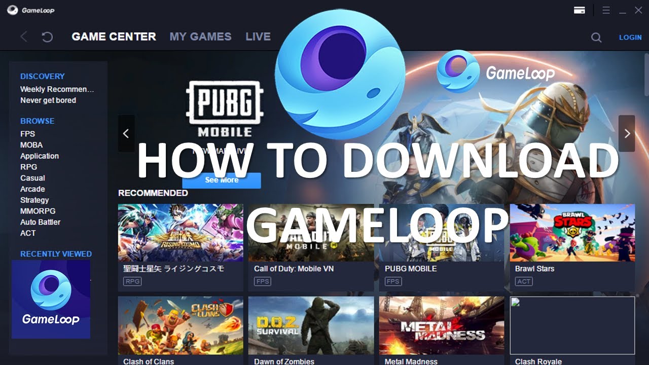 How To Download Gameloop - YouTube