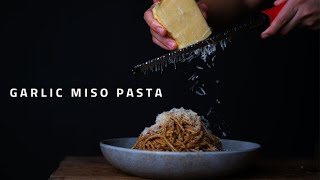 How to Make Creamy Miso Spaghetti Carbonara | ASMR