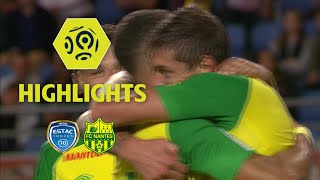 ESTAC Troyes - FC Nantes (0-1) - Highlights - (ESTAC - FCN) / 2017-18