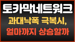 토카막네트워크 코인 - 과대낙폭 극복시, 얼마까지 상승할까? 2024 #토카막네트워크코인전망