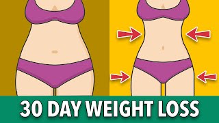 30 Day Weight Loss Challenge: Easy Home Exercises