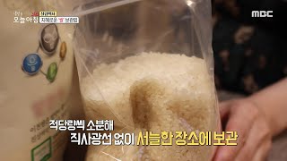 [생방송 오늘 아침] 올바른 '쌀' 보관법!, MBC 230320 방송