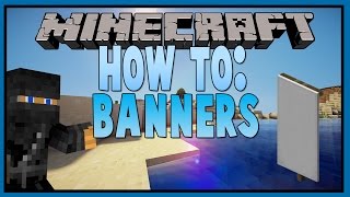 How To Make A Banner in Minecraft | 1.8 Tutorial