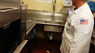 Ecolab dish machine maintenance