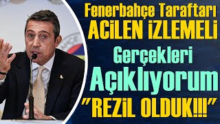 SONDAKİKA Fenerbahçe Taraftarı ÇILDIRACAK! Ali Koç İstifa! İnanılmaz REZİL ŞEYLER!!! #AliKoç