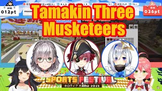 [en sub | Multi POV] タマ〇ン三銃士 | Tamakin Three Musketeers [ホロライブ切り抜き]