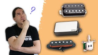 Sähkökitaran mikrofoneista ja niiden erot (guitar pickups)