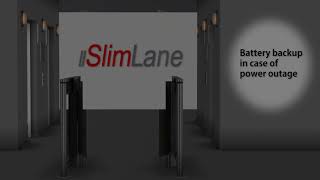 SlimLane Series   Automatic Systems' speed gates