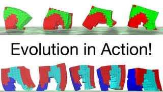Evolving Soft Robots with Multiple Materials (muscle, bone, etc.)