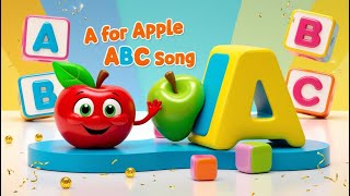 Toddler learning video songs | Alphabet A to Z | ABC Preschool Book Learning A for APPLE