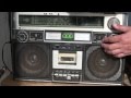 JVC RC-838JW Needs Serious TLC boombox unwrapped RC-838 RC 838 838jw 838j w