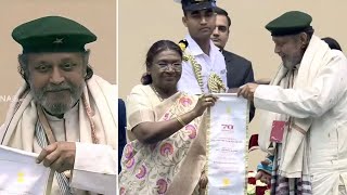 Mithun Chakraborty Receives Dadasaheb Phalke Award | #70thNationalFilmAwards