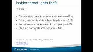 Security vs Privacy and the Insider Threat | SpectorSoft Webinar