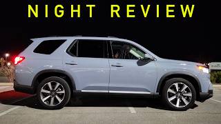 NIGHT REVIEW! -- Does the 2024 Honda Pilot Elite Shine Bright at Night??