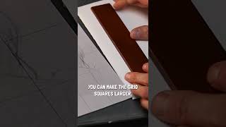How to use the Grid Method to Transfer a Drawing on your Canvas #artinstruction #paintingtechniques