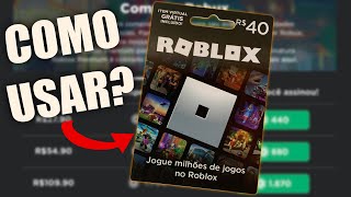 2024 [ATUALIZADO]COMO RESGATAR O CÓDIGO DO GIFT CARD DO ROBLOX? Como usar no celular