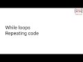 Learn While Loops In EarkSketch in 5 minutes