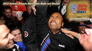 2012 Antron Brown: Bernstein bails out Brown | Top 10 Finals Moment