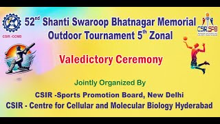 52nd SSBMT Outdoor 5th Zonal  - Valedictory Ceremony