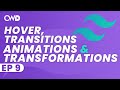 Hover, Transitions, Animations & Transformations | Tailwind CSS Tutorial | Learn Tailwind 2 CSS