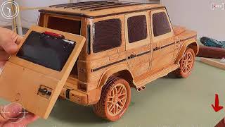Mercedes G63 AMG 2021 - Wood Carving
