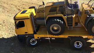 ✅NEW HUINA1583🚧RC TRUCK MECDEDES BENZ 4x4🚧HEAVY RC CONSTRUCTION✅2020🛠BY JND🛠IN SPAIN