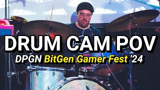 Dom Palombi's Game Night! LIVE @ BITGEN FEST '24 | DRUM CAM POV