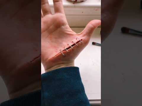 What happens when you press the clay ball with your hands?