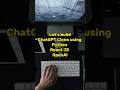 Build AI App using Python React JS and OpenAI API | ASMR Programming #asmrprogramming #chatgpt
