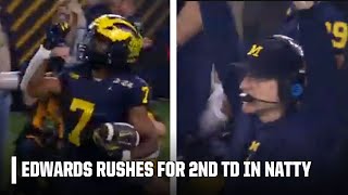 MICHIGAN SCORES AGAIN 💪 Edwards with ANOTHER TD IN THE 2024 NATTY | ESPN College Football